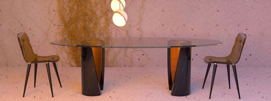 Dining Table ASYMMETRIC by Nicola Di Froscia for DFdesignLab 02