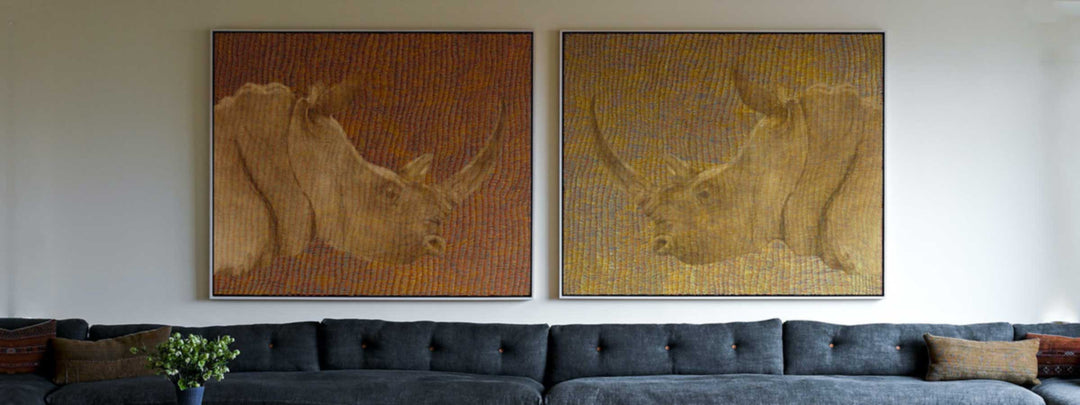 RHINOS Painting Emanuele Drago 03