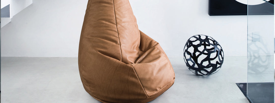 Sacco armchair by Zanotta is a timeless iconic design.