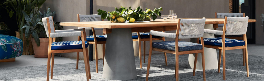 Learn about this year’s outdoor furniture trends by checking out the store display windows of major designer brands in Milan.