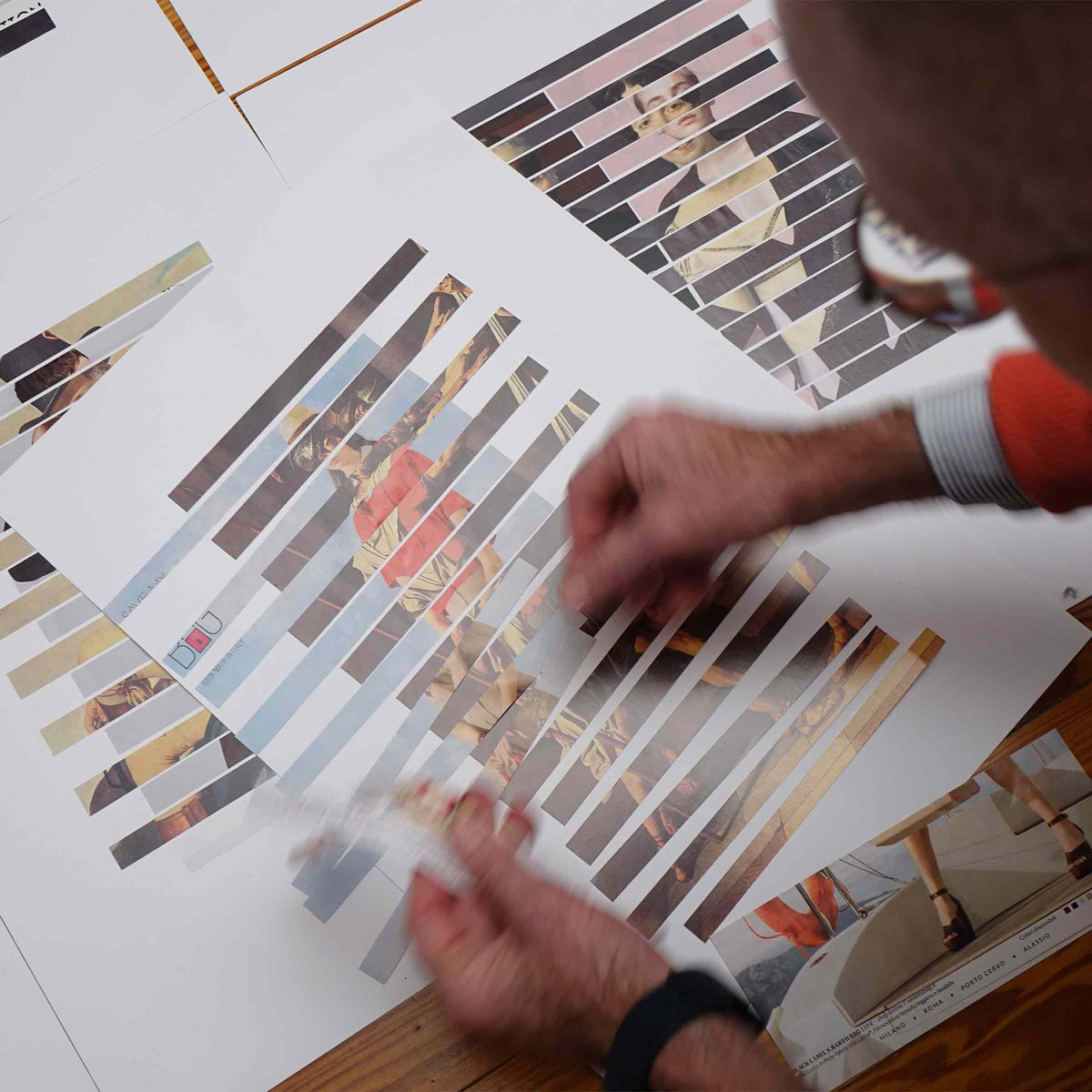Paper Collages - Design Italy
