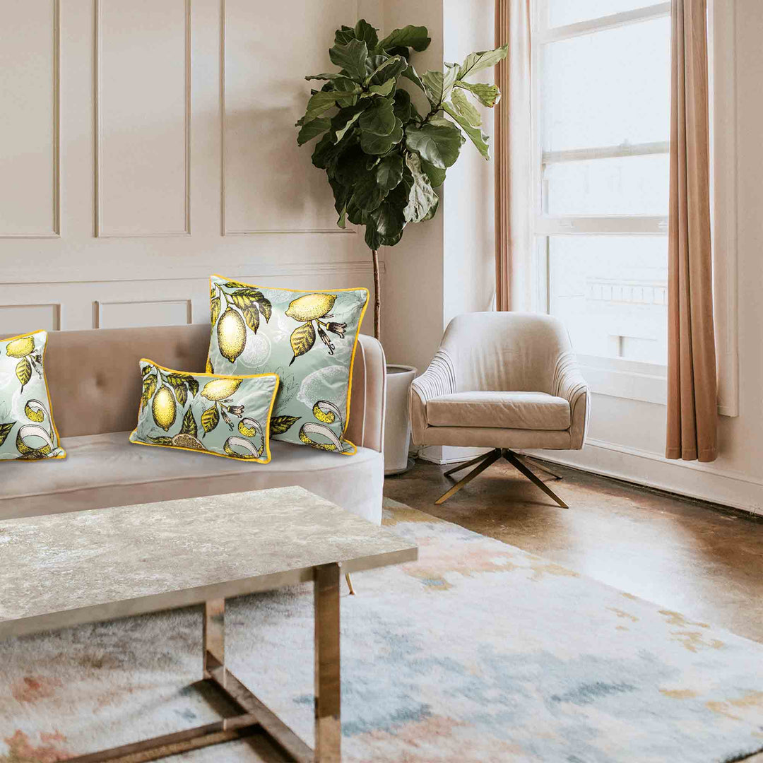 Cushion MIA LEMON Set of Two by Luciana Gomez for MYIN 02