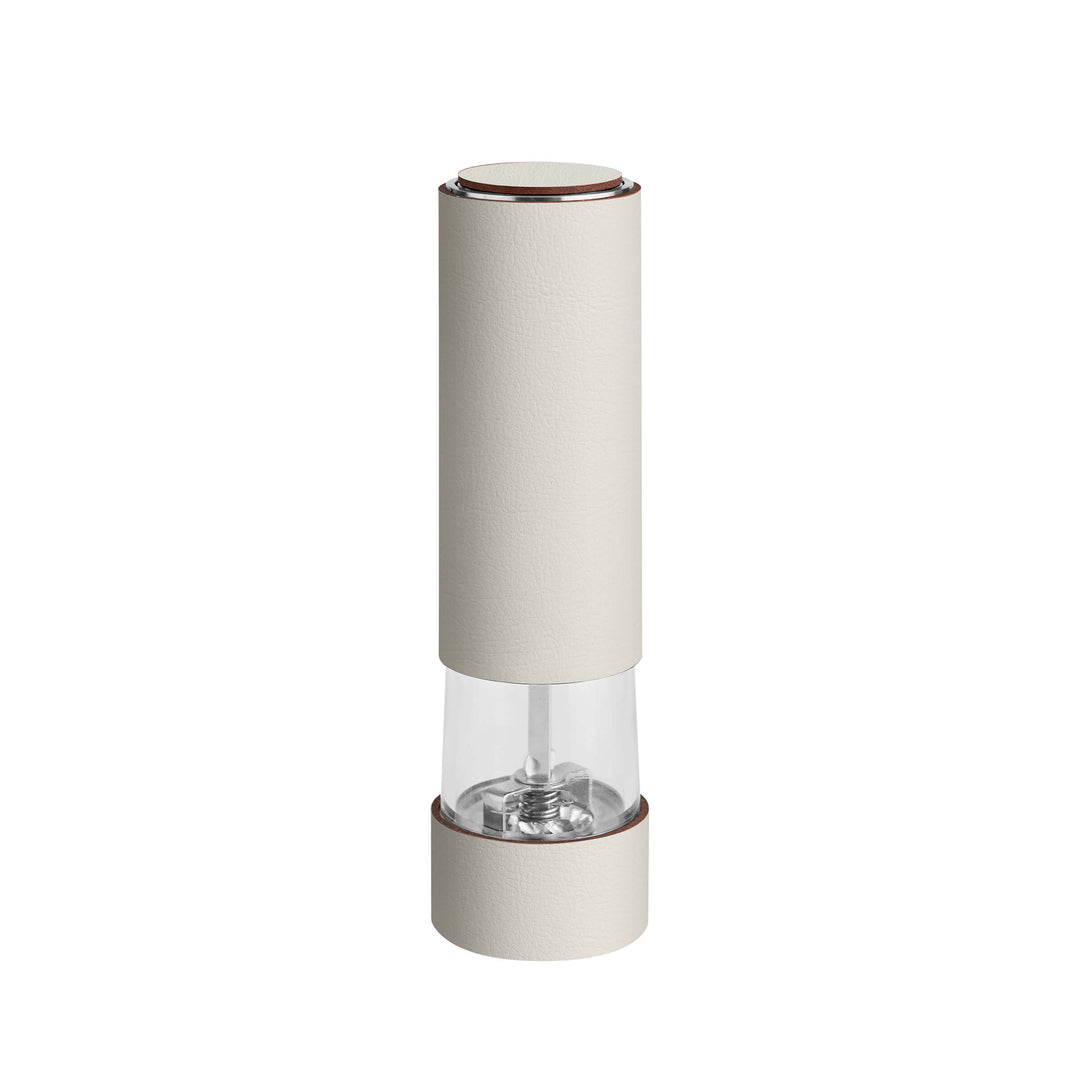 Electric Leather SALT & PEPPER MILL by Ekaterina Borovkova for ADJ STYLE