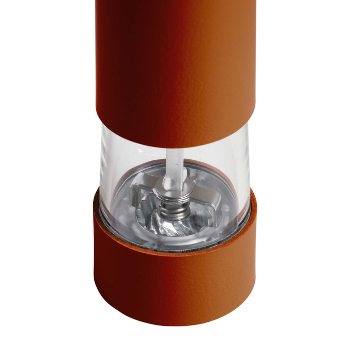 Electric Leather SALT & PEPPER MILL by Ekaterina Borovkova for ADJ STYLE