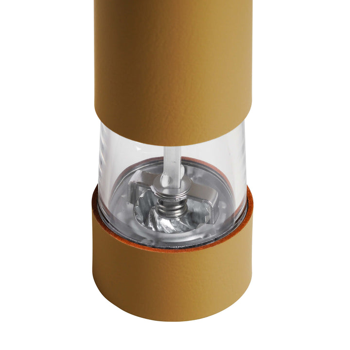 Electric Leather SALT & PEPPER MILL by Ekaterina Borovkova for ADJ STYLE
