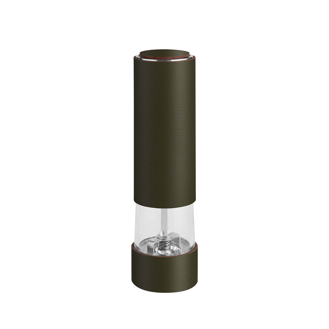 Electric Leather SALT & PEPPER MILL by Ekaterina Borovkova for ADJ STYLE