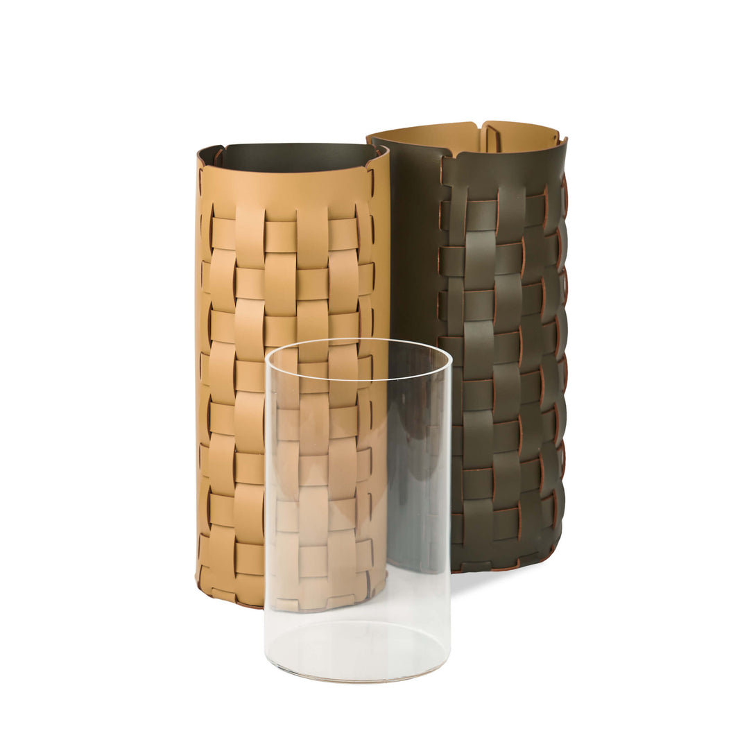 Leather Umbrella Stand BOTTEGA by Ekaterina Borovkova for ADJ STYLE