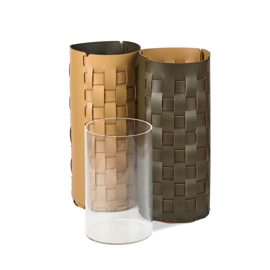 Leather Umbrella Stand BOTTEGA by Ekaterina Borovkova for ADJ STYLE
