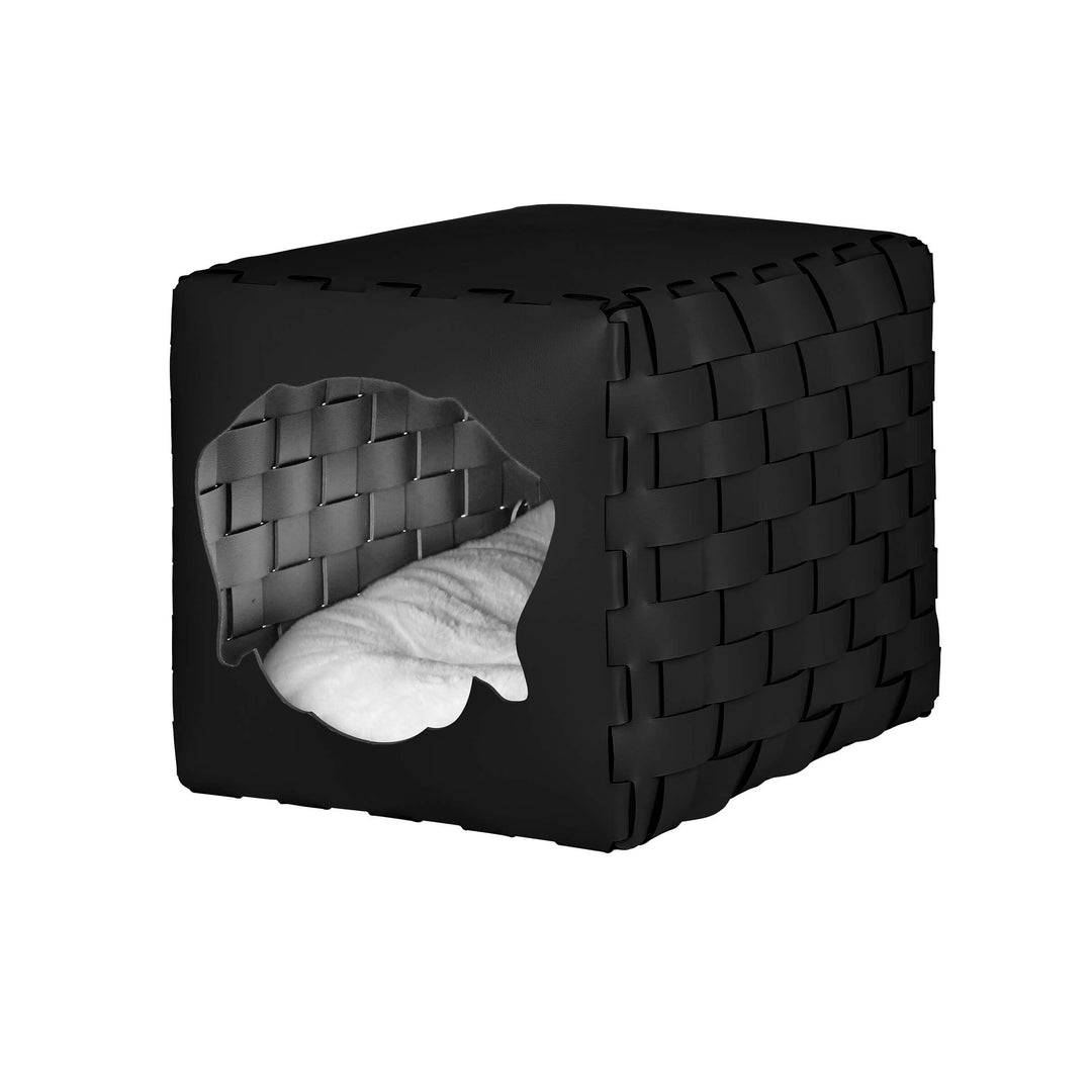 Leren Huisdierbed HOUSE FOR PET door Ekaterina Borovkova voor ADJ STYLE