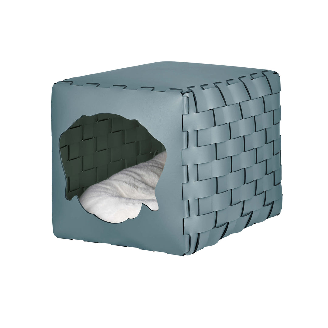 Leren Huisdierbed HOUSE FOR PET door Ekaterina Borovkova voor ADJ STYLE