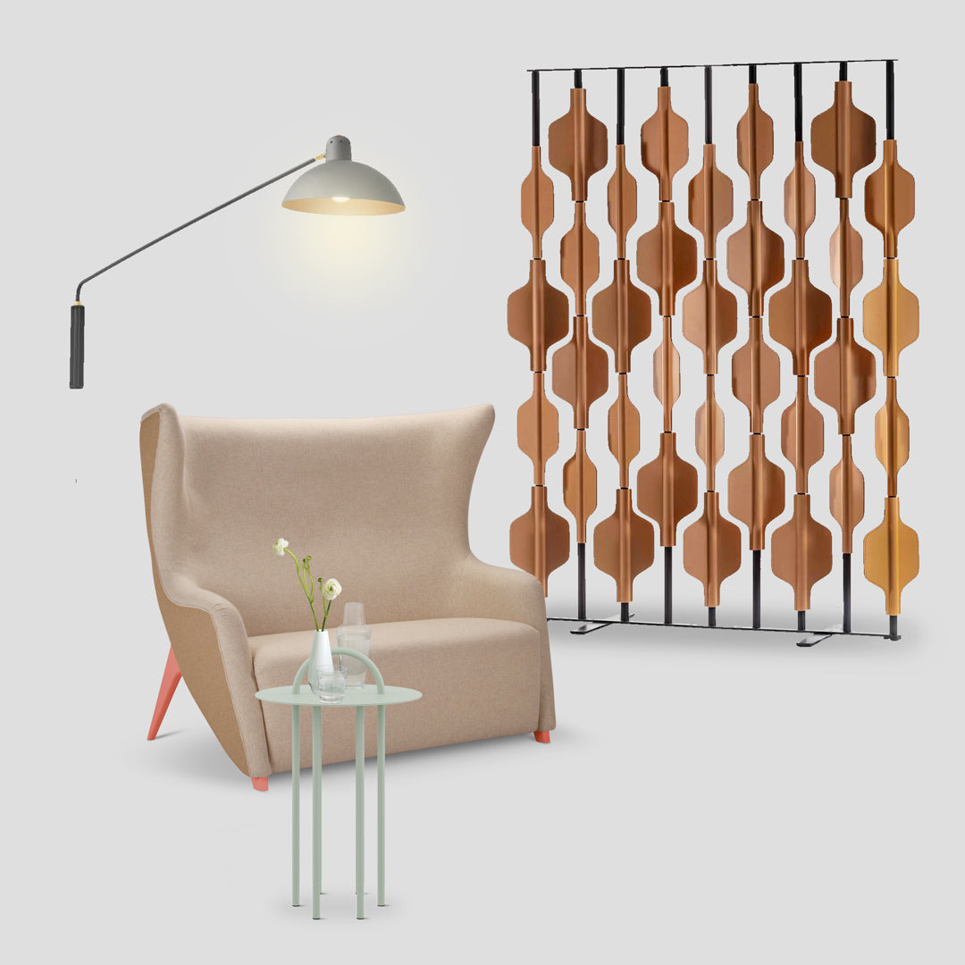 Two-Seater Sofa GEA High by Giovanni Tommaso Garattoni for Adrenalina 2