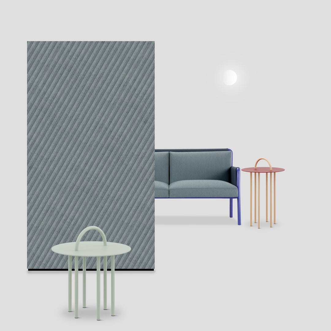Metal Side Table OBIQUO by Nasilowska-Russo for Adrenalina 3