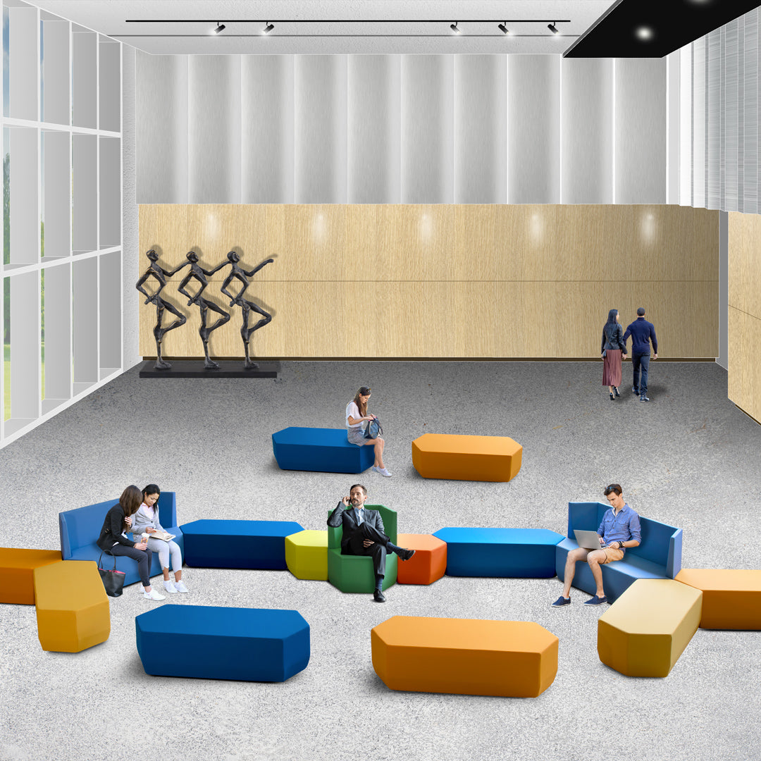 Pouf TIGRAM Small by Italo Pertichini for Adrenalina 2