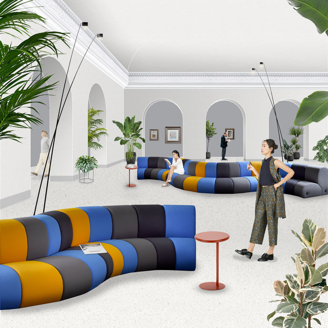 Sectional Sofa B NIBBLER by Antonio Piciulo for Adrenalina 2