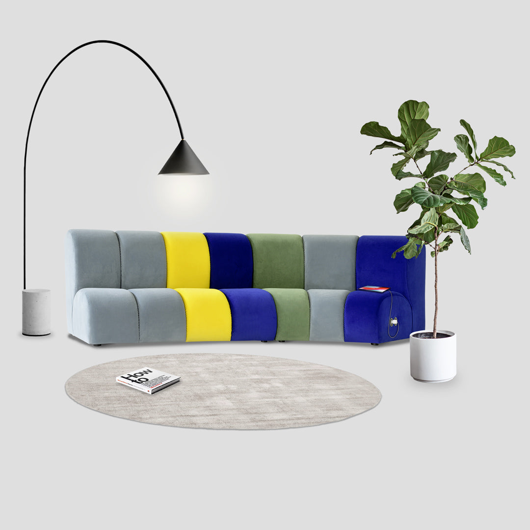 Sectional Sofa C NIBBLER by Antonio Piciulo for Adrenalina 2