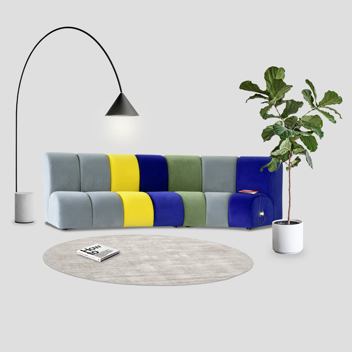 Sectional Sofa C NIBBLER by Antonio Piciulo for Adrenalina 2