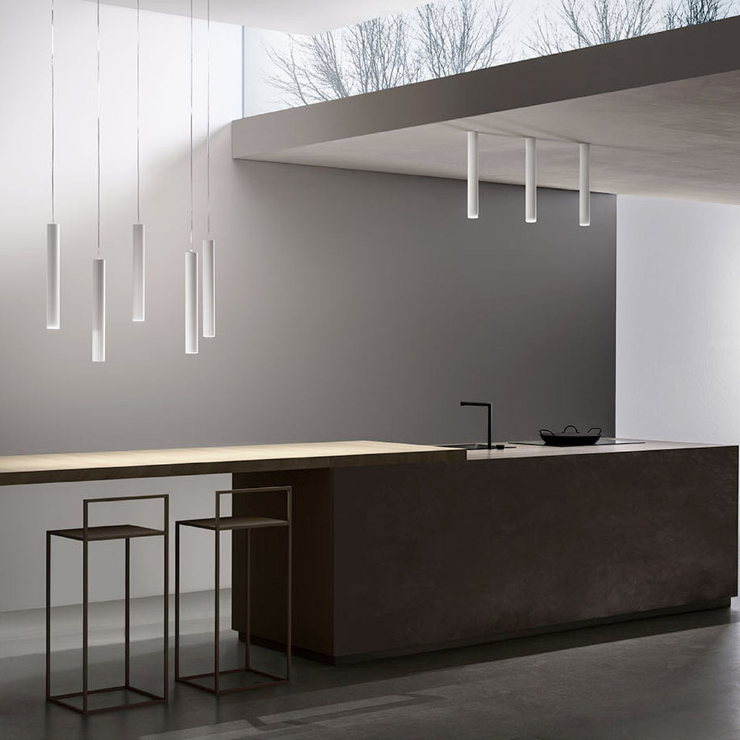 Aluminium Ceiling Lamp TO-BE by Panzeri Enzo for Panzeri 1