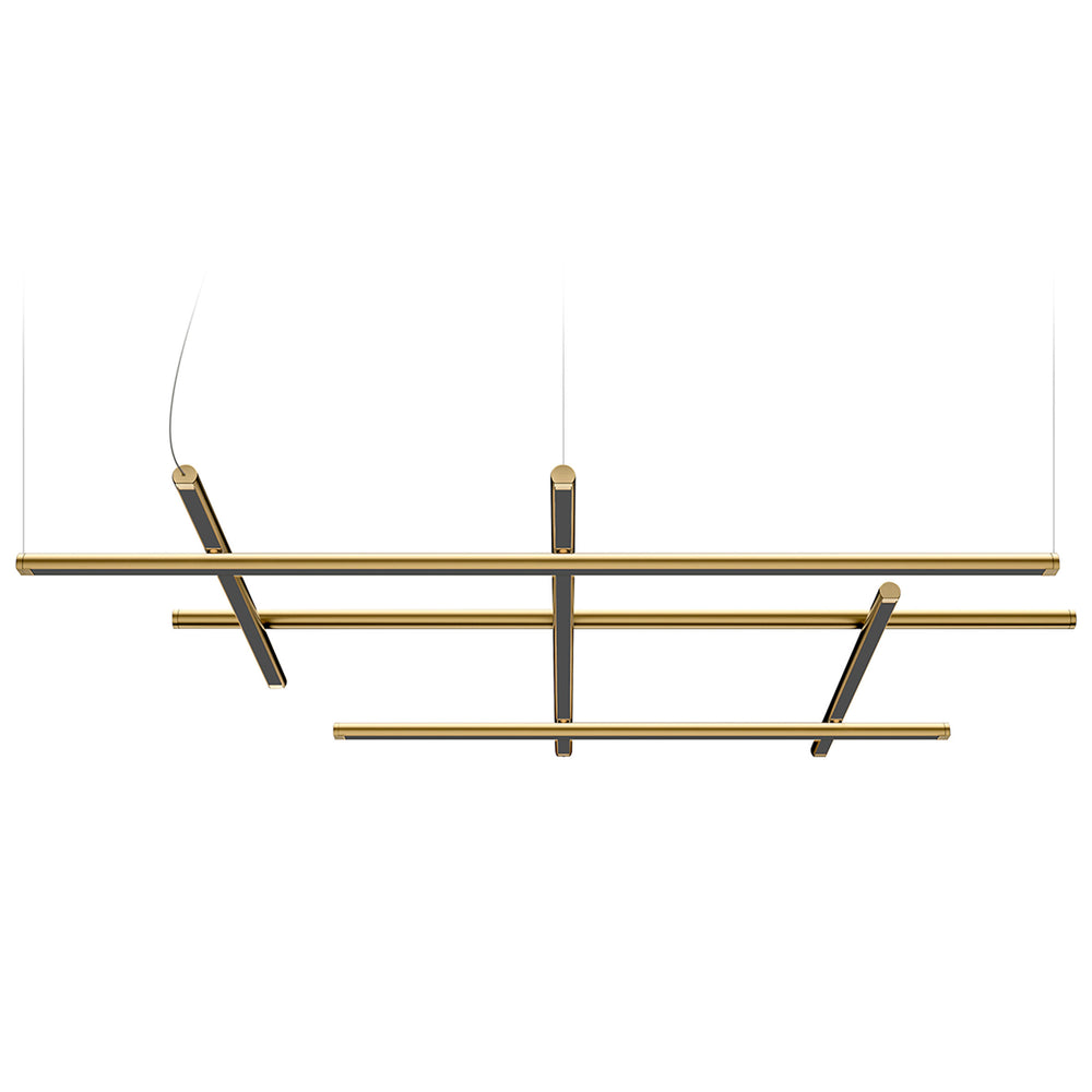 Aluminium Suspension Lamp HILOW by Mathaeus Thun Hohenstein for Panzeri 1