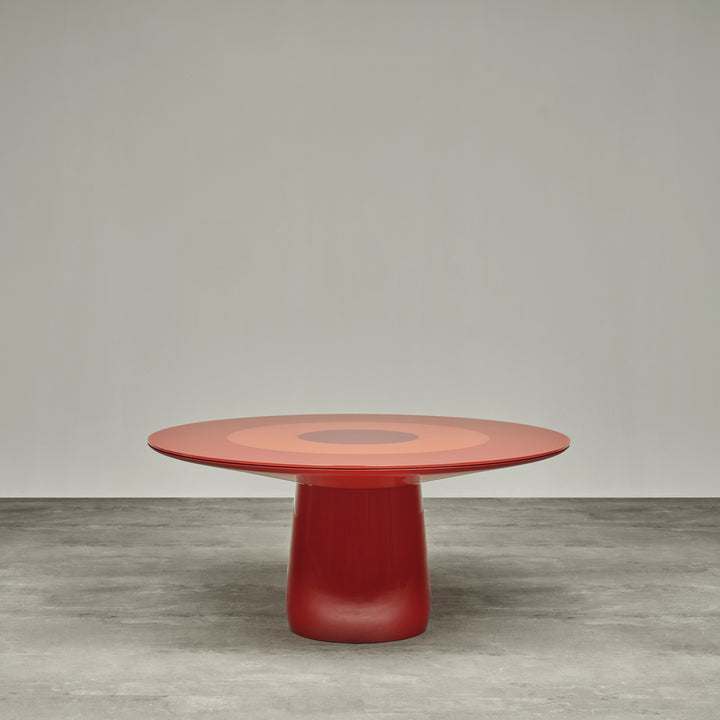 Glass Round Table ROUNDEL by Claesson Koivisto Rune for Baleri Italia 16