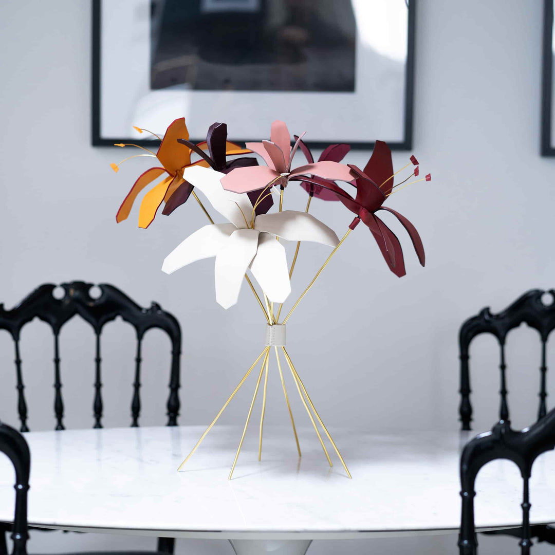 Oggetto decorativo in pelle ÈDEN di MARCO Atelier