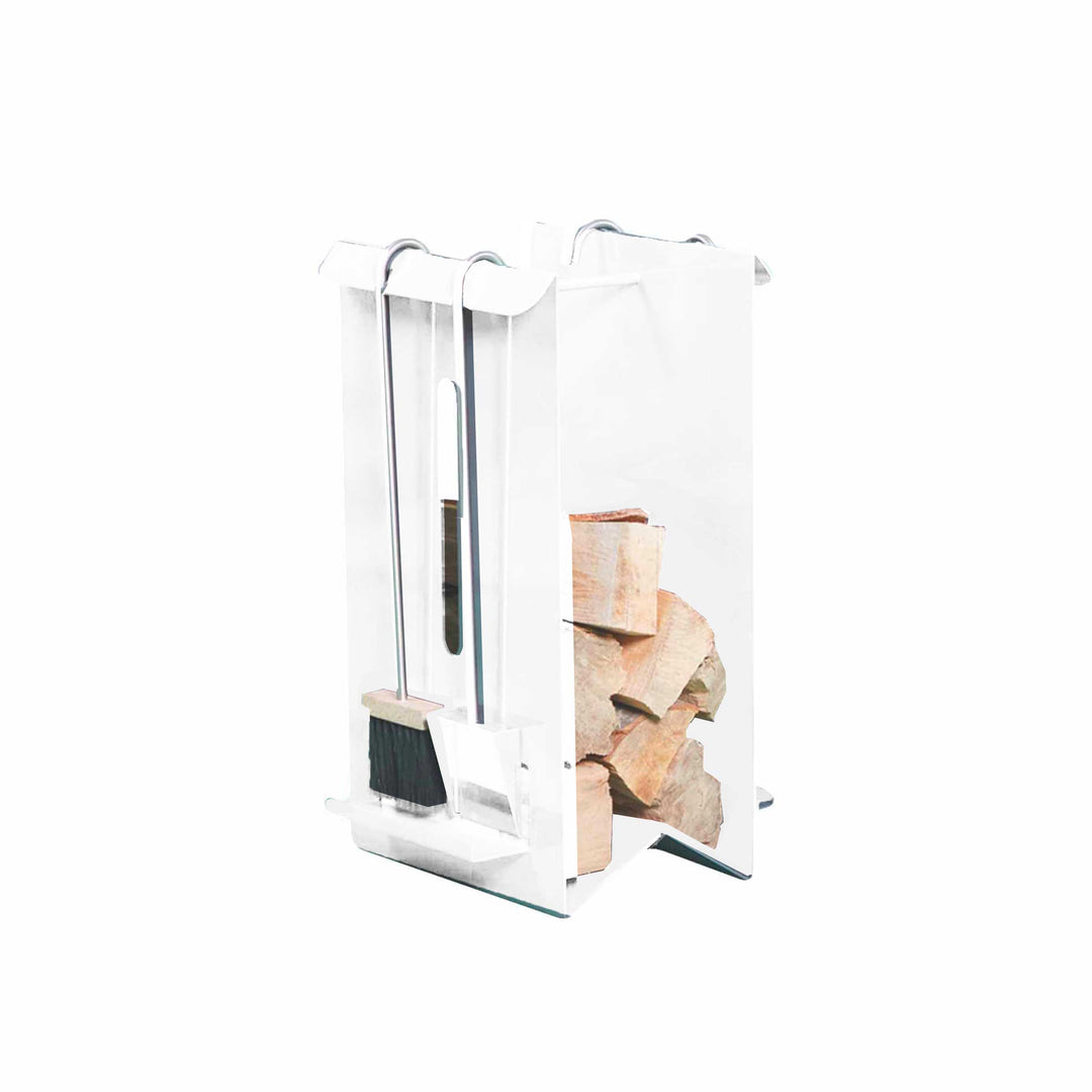 Metal Firewood Holder BUCK by Michele Giacopini 10