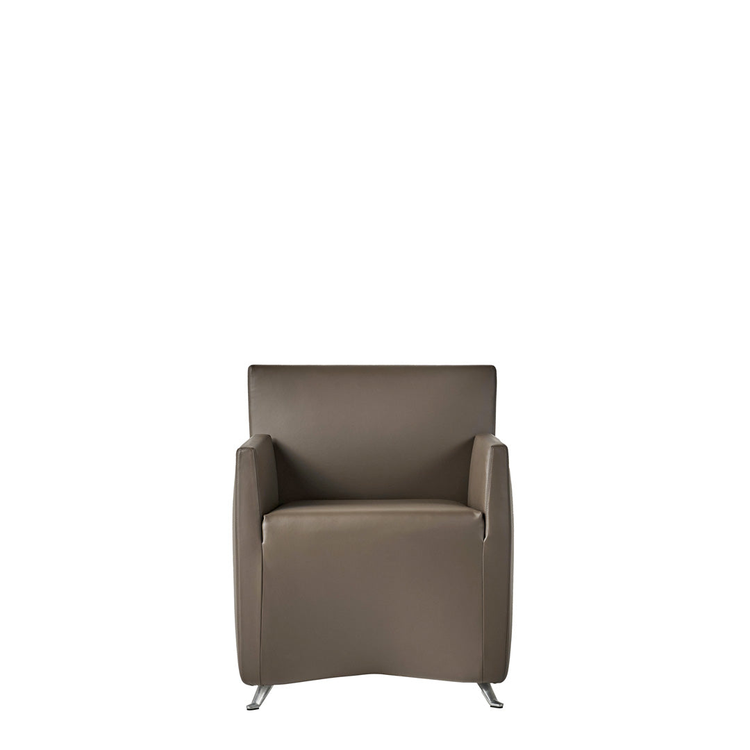 Armchair with Reclining Back CAPRICHAIR by Hannes Wettstein for Baleri Italia 1