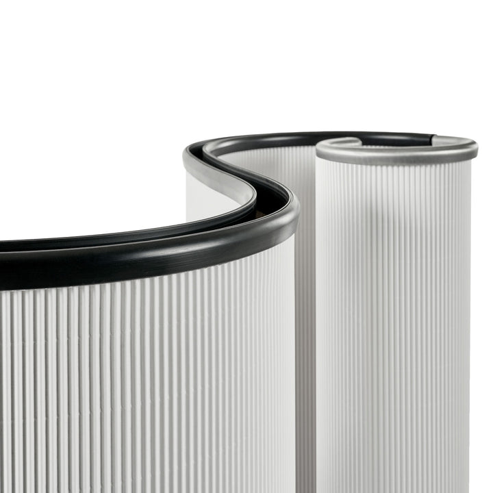 Cardboard and Aluminium Screen CARTOONS by Luigi Baroli for Baleri Italia 13
