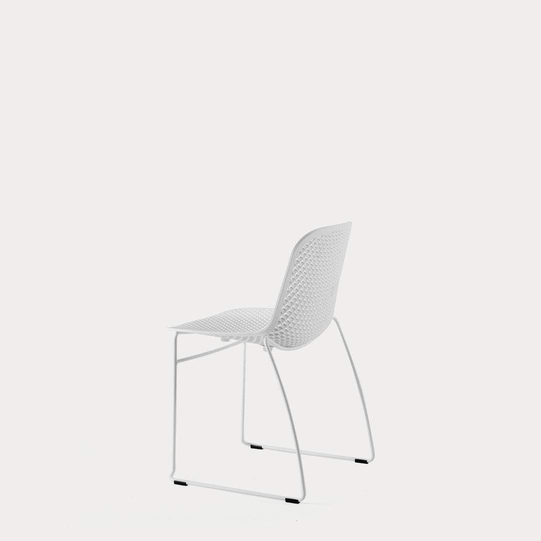 Stackable Chair I.S.I. CHAIR by Luigi Baroli for Baleri Italia 15