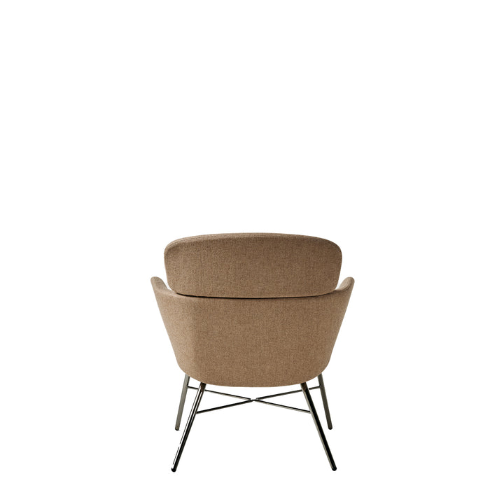 Upholstered Lounge Armchair KIN LOUNGE by Radice Orlandini Designstudio for Baleri Italia 5