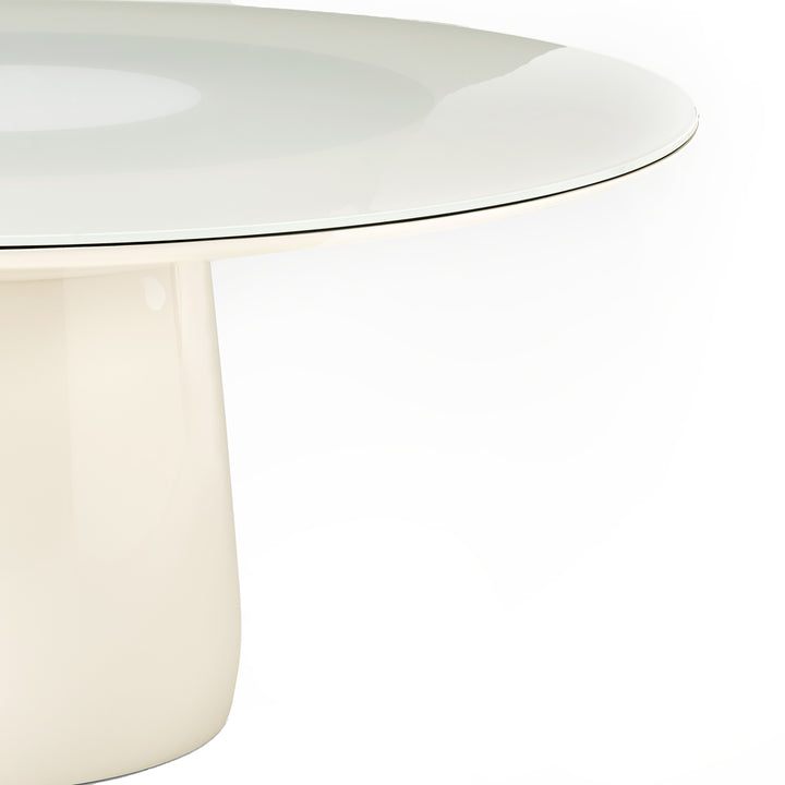 Glass Round Table ROUNDEL by Claesson Koivisto Rune for Baleri Italia 17