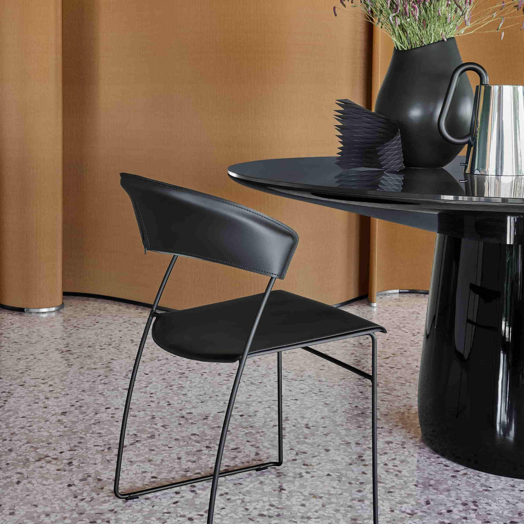 Glass Round Table ROUNDEL by Claesson Koivisto Rune for Baleri Italia
