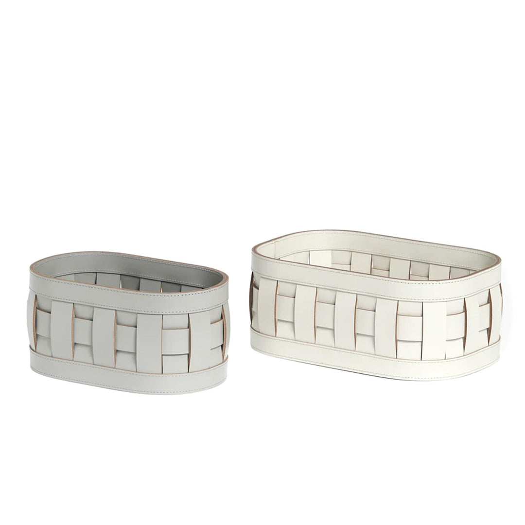 Leather Washcloth Holder DEMETRA by PInetti 02