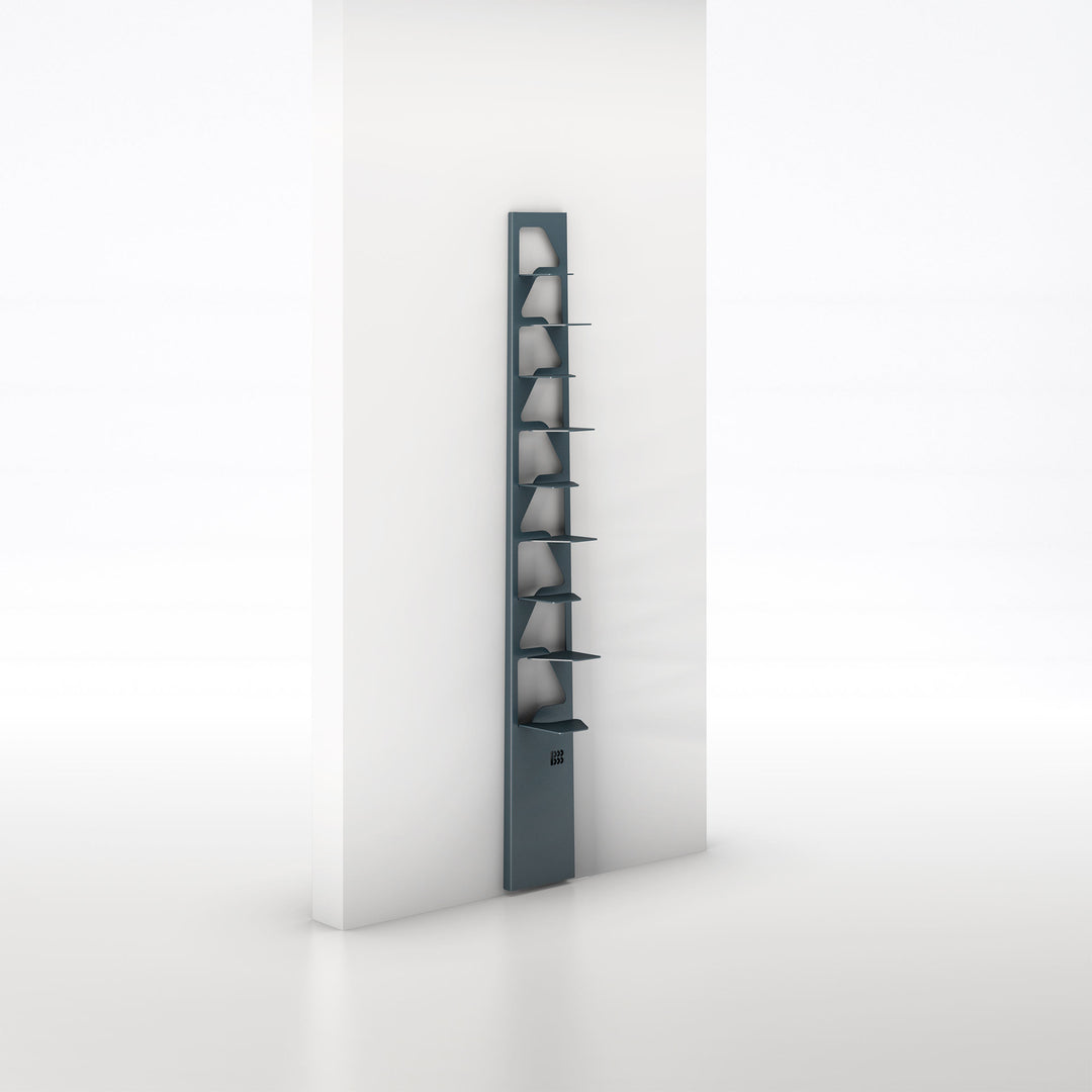 Metal Bookcase NEANDERTHAL by Franco Poli for BBB Italia 3
