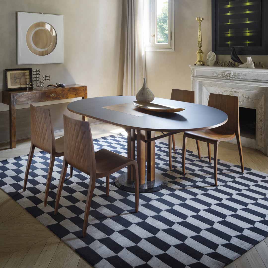 Extendable Dining Table FLOWER by D'Urbino Lomazzi for Horm 02