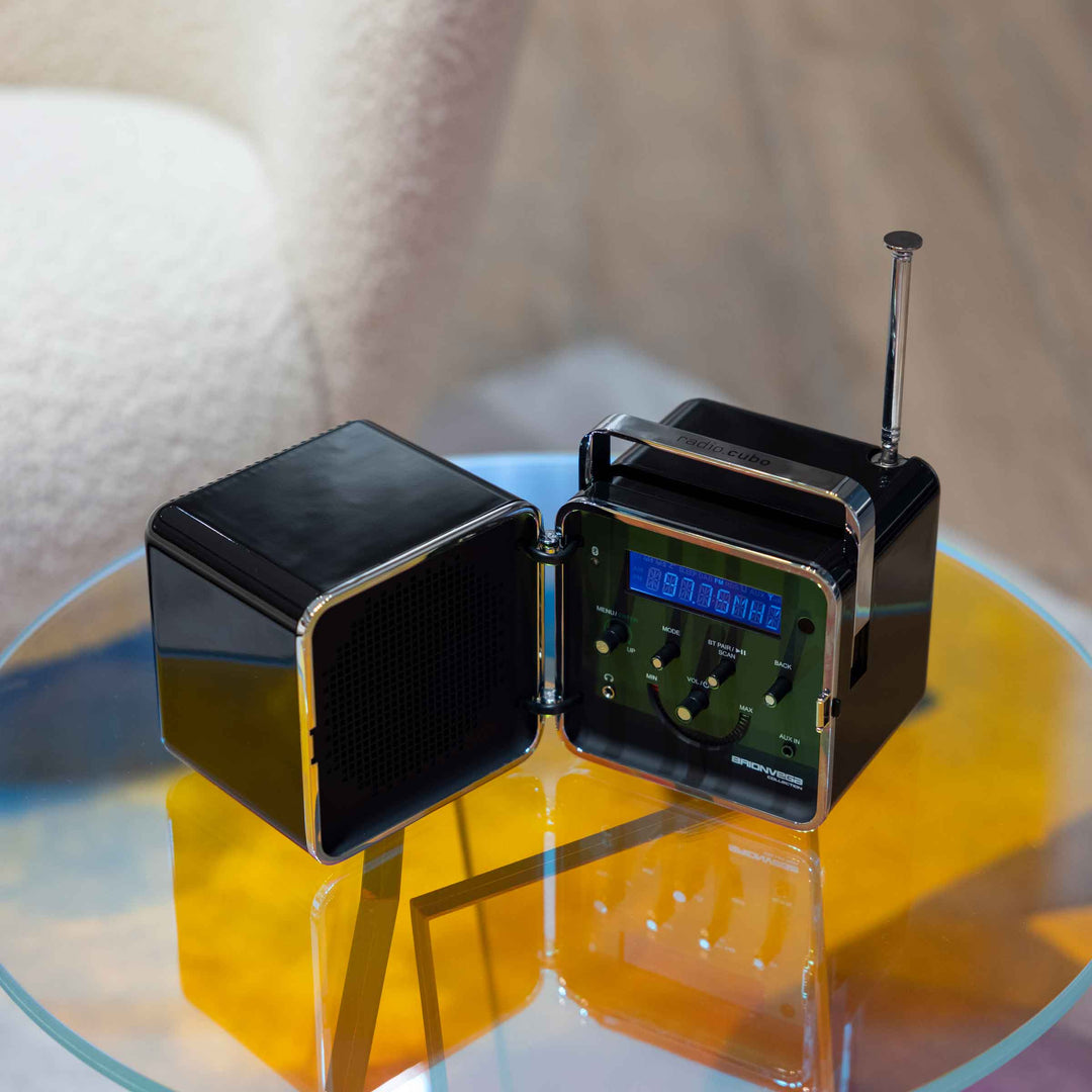 Bluetooth Radio RADIO.CUBO 50° by Sapper & Zanuso for Brionvega 13