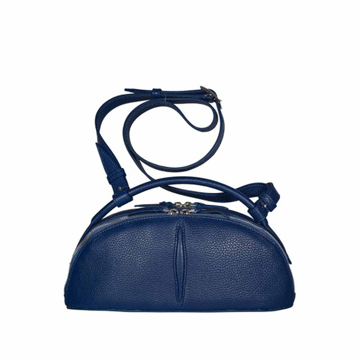 Leather Crossbody Bag ORBITA by Buti Pelletterie 04