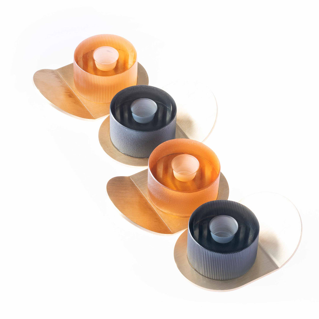 Murano Glass Candle Holder LUMINO by Federico Peri for Purho 03