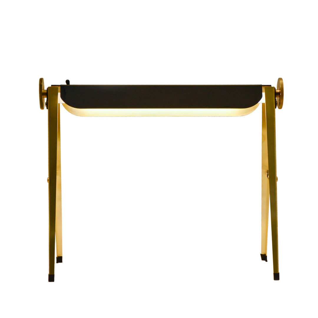 Brass Table Lamp CAVALLETTO by Hi.Project for Brillamenti 03