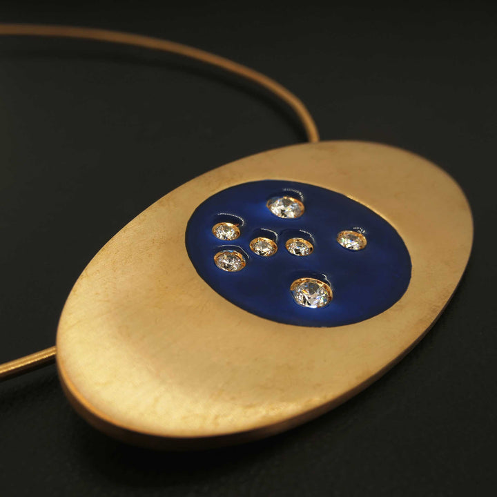 Bronze Necklace VEGA by Chiara Dynys for BABS Art Gallery - Limited Edition 06
