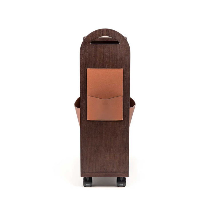 Leather Magazine Rack TATA by Pinetti 04