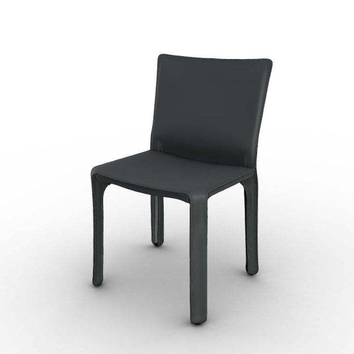 Skórzane krzesło CAB 412, zaprojektowane przez Mario Belliniego dla Cassina