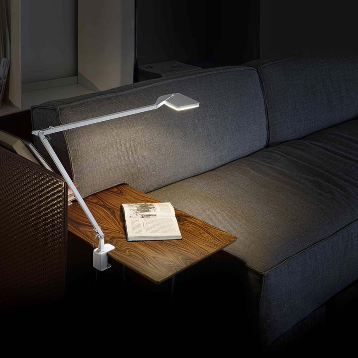 Aluminium Clamp-On Table Lamp JACKIE by Panzeri Enzo for Panzeri 1