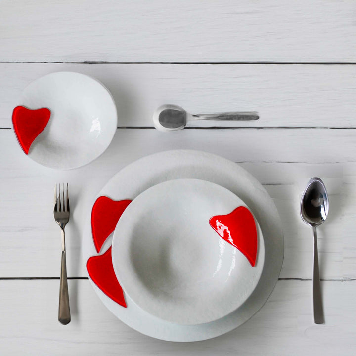 Murano Glass Dinnerware Set CUPIDO by D.i. Più Andretto Design 02