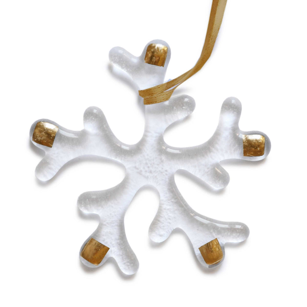 Murano Glass Christmas Ornament GHIACCIO Set of Six by D.i. Più Andretto Design 02