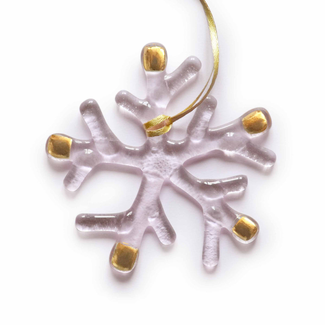 Murano Glass Christmas Ornament GHIACCIO Set of Six by D.i. Più Andretto Design 05