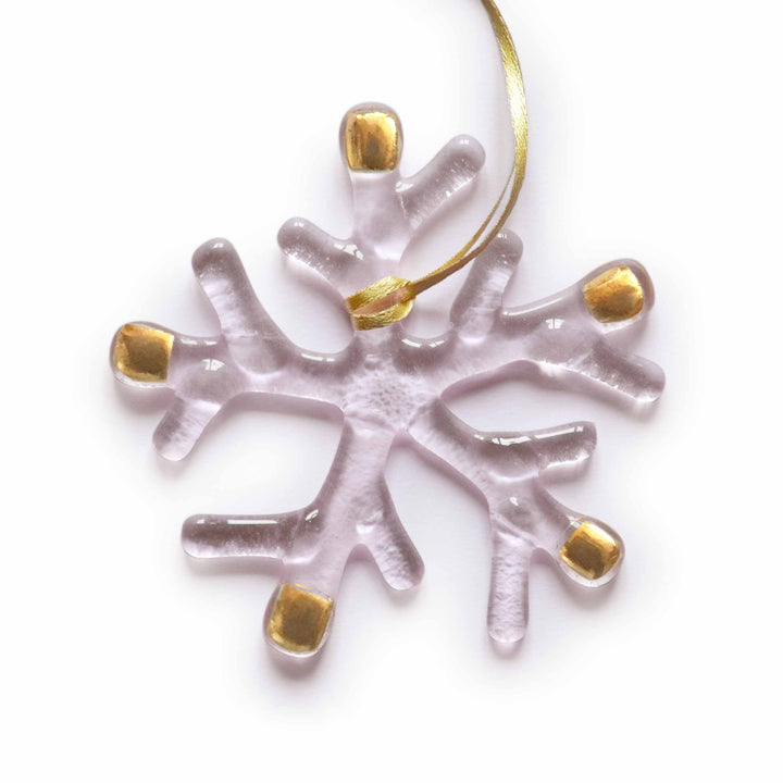 Murano Glass Christmas Ornament GHIACCIO Set of Six by D.i. Più Andretto Design 05