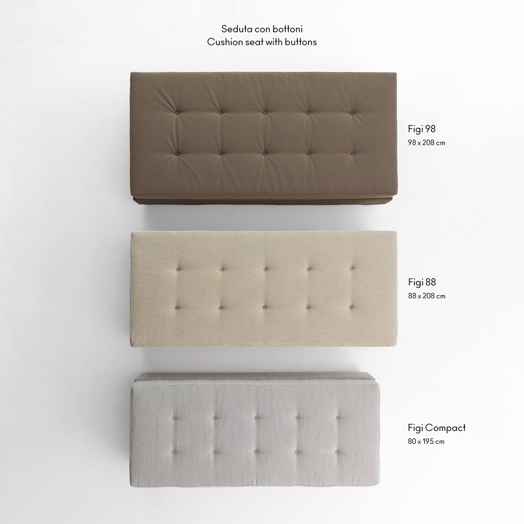 Sofa Bed ISOLA by Orizzonti Design Center for Horm 04