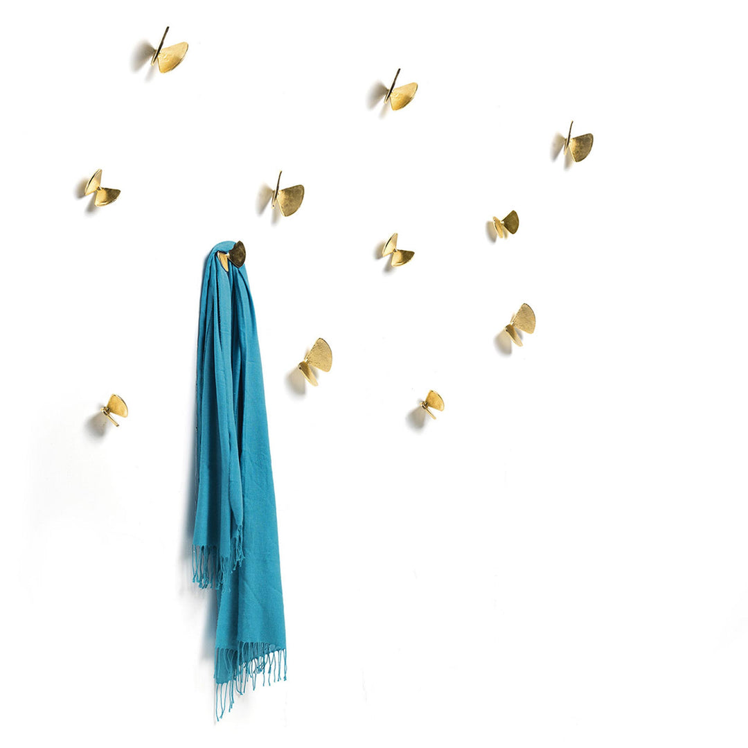 Wall-Mounted Clothes Hanger BICE by Roberto Mora for Mogg 2