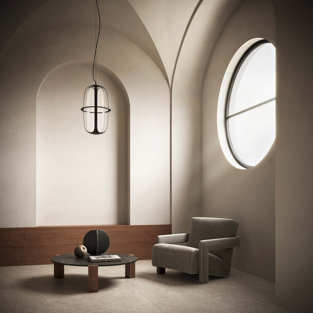Glass Suspension Lamp KOOI by Studio Shuu for Kdln 3
