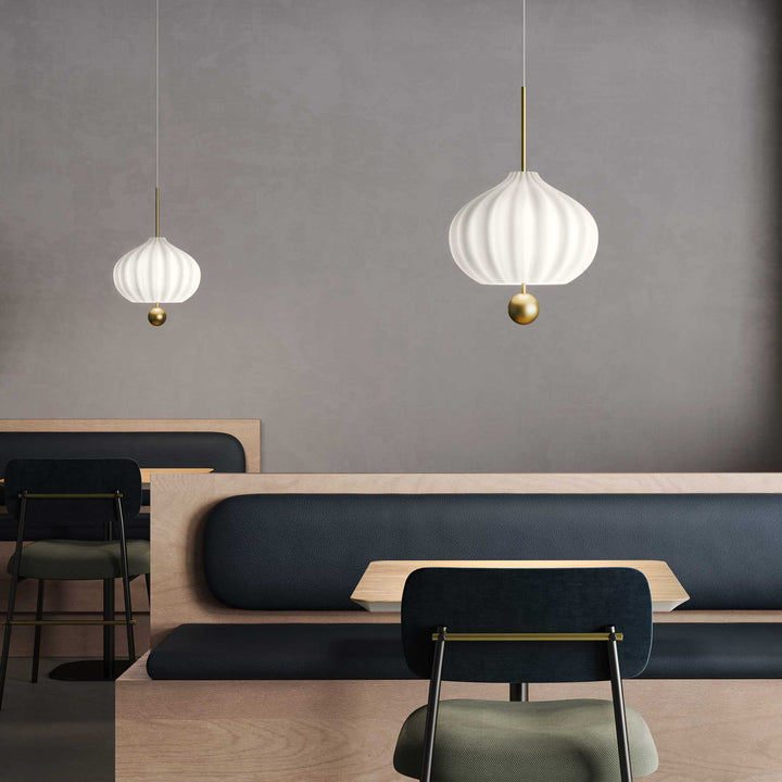 Glass Suspension Lamp LILLI by Cristina Celestino for Kdln 1